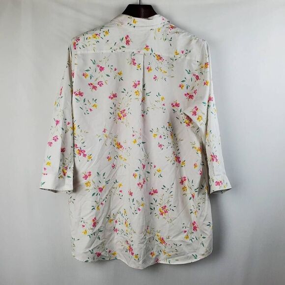 Lands' End Size 18 Button Front Blouse - Picture 5 of 8